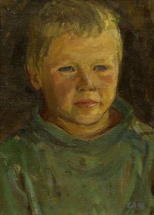 Деревенский мальчик. 1946