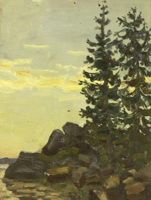 На Белом море. 1951