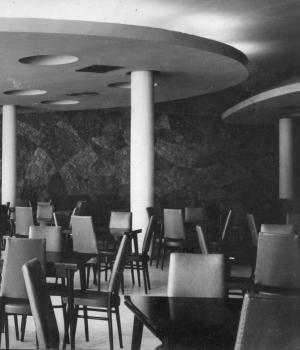 Мозаика в столовой здания СЭВ. 1967