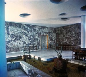 Мозаика в столовой здания СЭВ. 1967