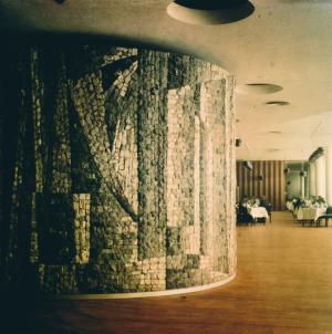 Мозаика в ресторане здания СЭВ. 1966
