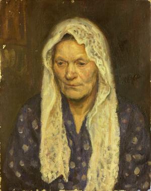 Портрет няни. 1948?