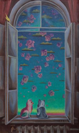 А с неба падали розы. Вариант. 1970-1998