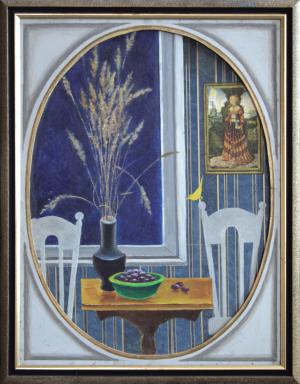 Интерьер с картиной Лукаса Кранаха. 2001